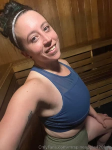 Friday workout is done my topless sauna pics are 3 as always if you part 2
