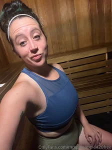 Friday workout is done my topless sauna pics are 3 as always if you