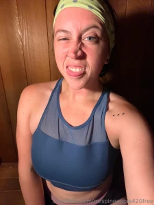 Pics from my sauna sit today unlock this post and see 6 pics of me