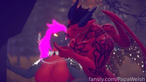 Showed a bitch dragon her place furry dragon erp papawelsh part 2