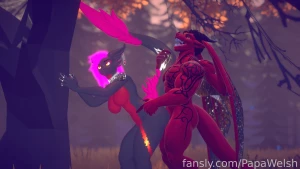 Showed a bitch dragon her place furry dragon erp papawelsh part 1