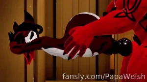 Fucking a big ass femboi against the wall ft - https x com