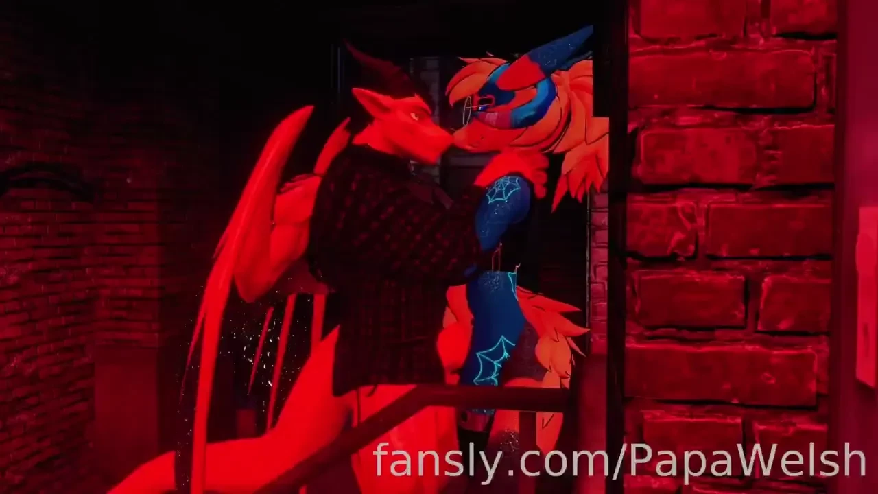 Azazel isn t a very good doorman ft - tomiline dragon furry pinned 