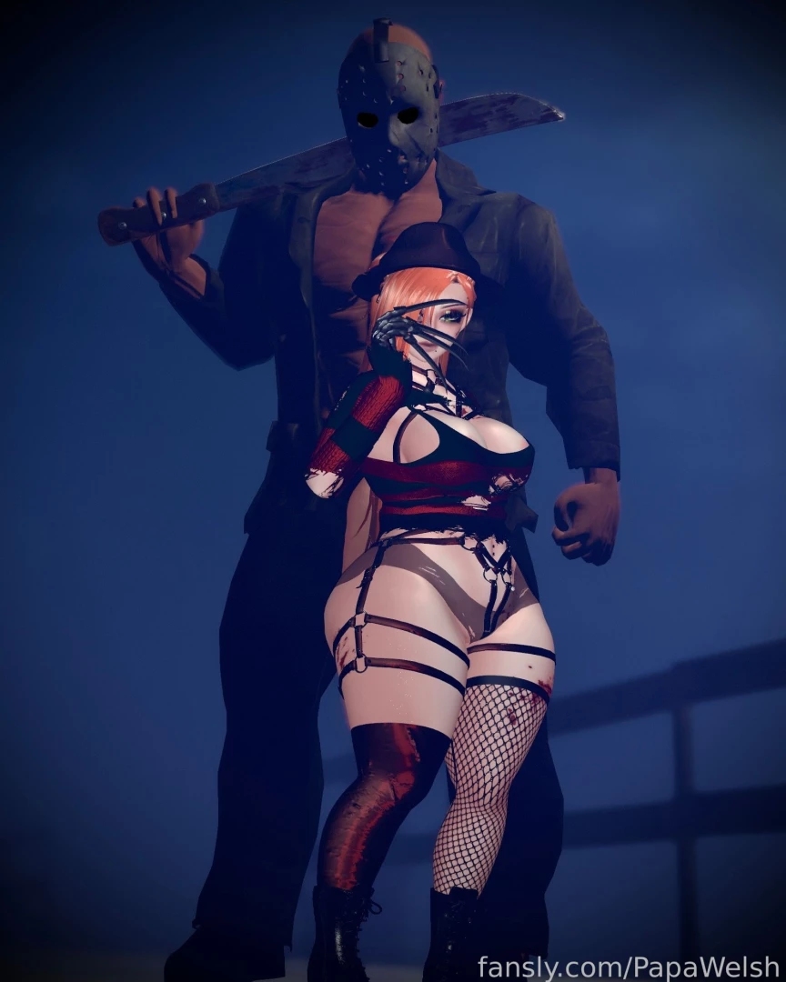 Fem freddy and jason sort out their differences kiwivrc horror freddy part 8 