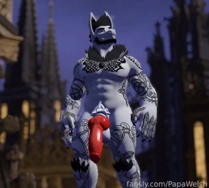 New cock who diss cock knot furry papagen