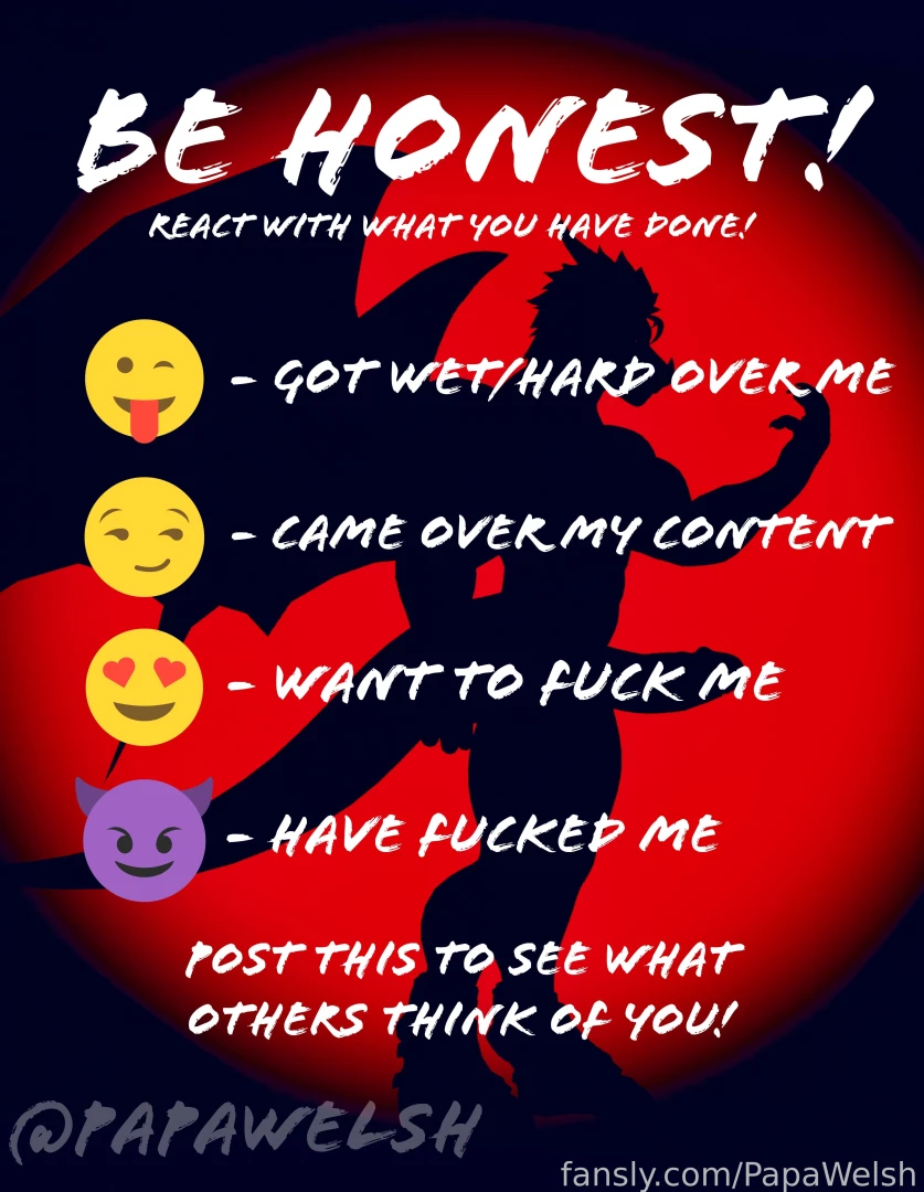 Be honest comment what u have done feel free to post this yourself 