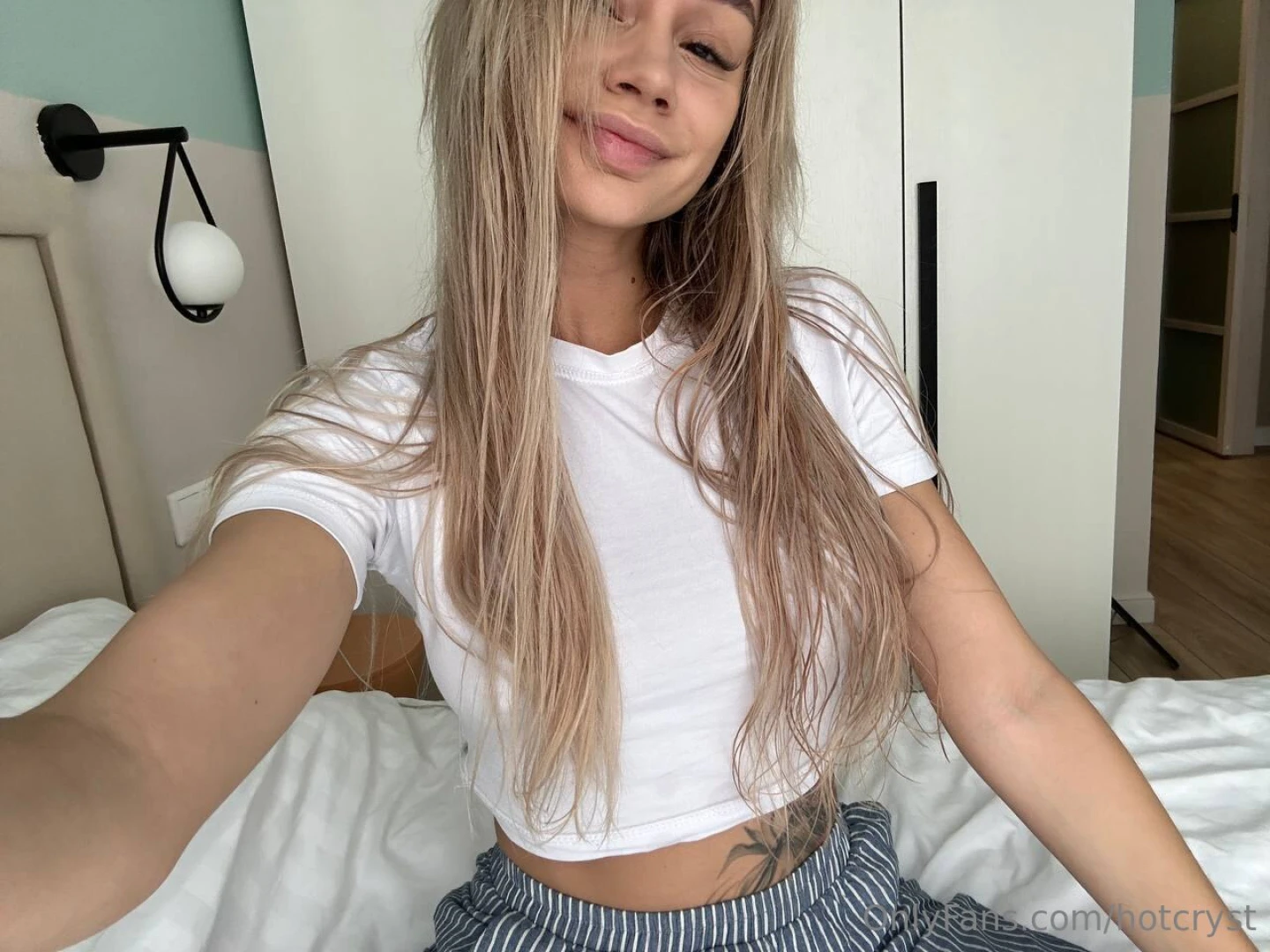 Good morning honey just out of the shower hair still warm and my 