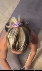 Lucky me i get to have my personal trainer do home visits i pay him