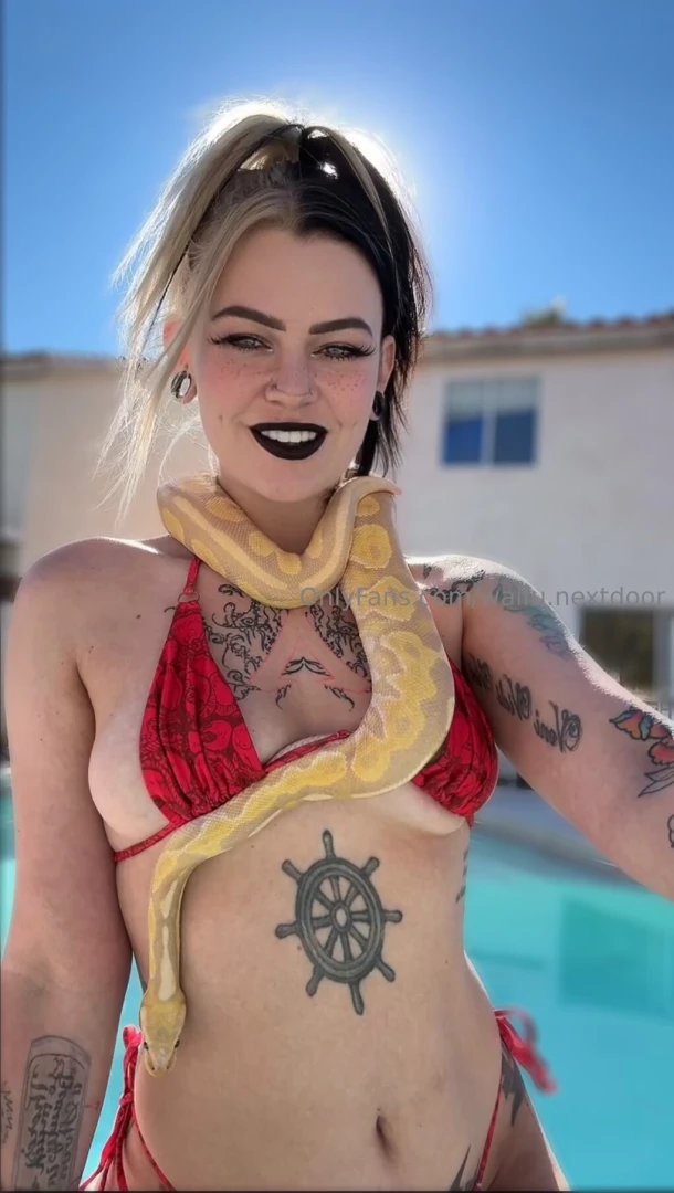 Would you let me handle your snake 