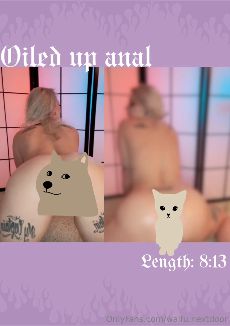 Oiled up anal fingering butt plug started to oil myself up and got so 