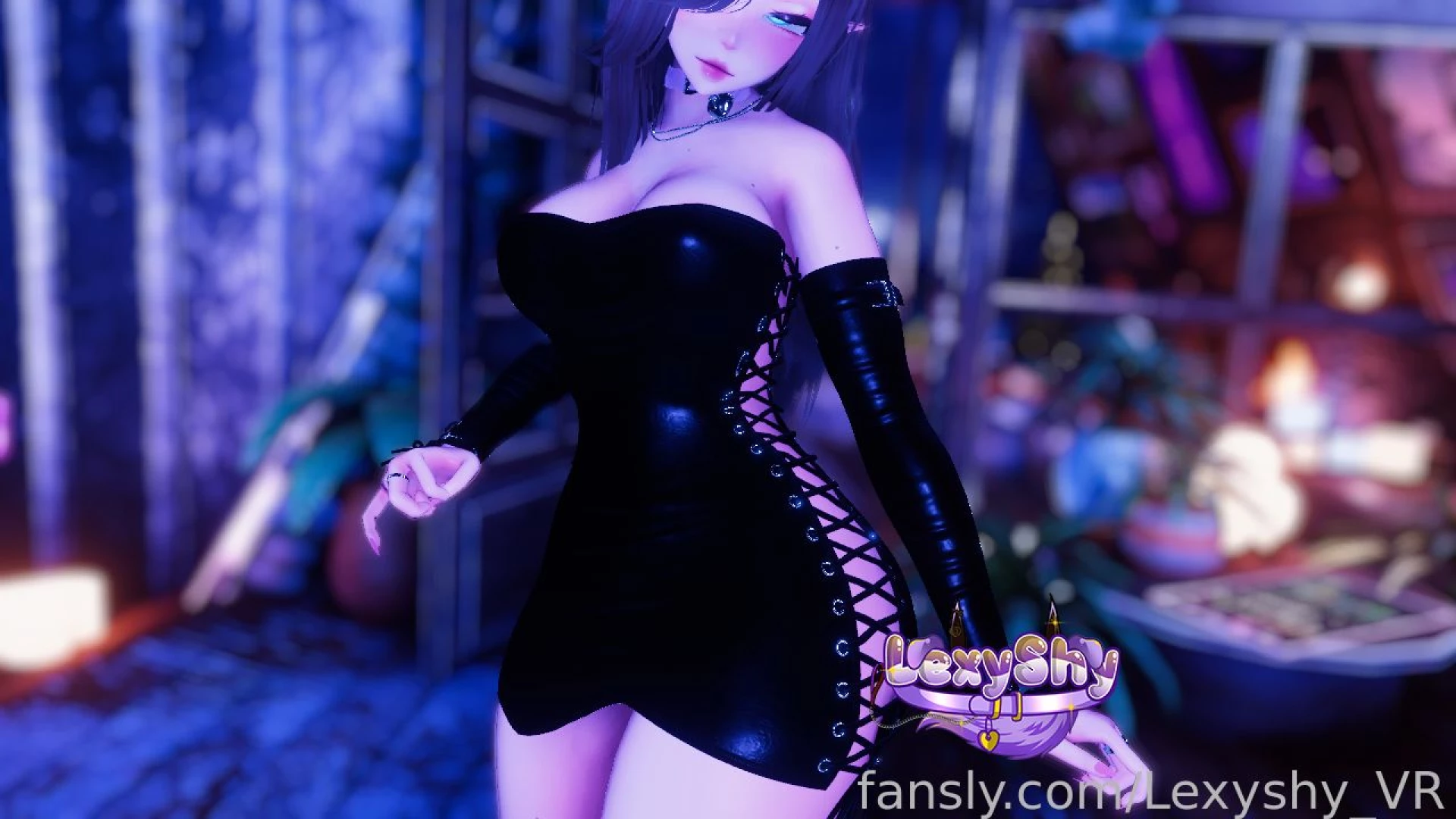 Do you like my dress fyp nopanties vr vtuber lexyshy vtuber anime 