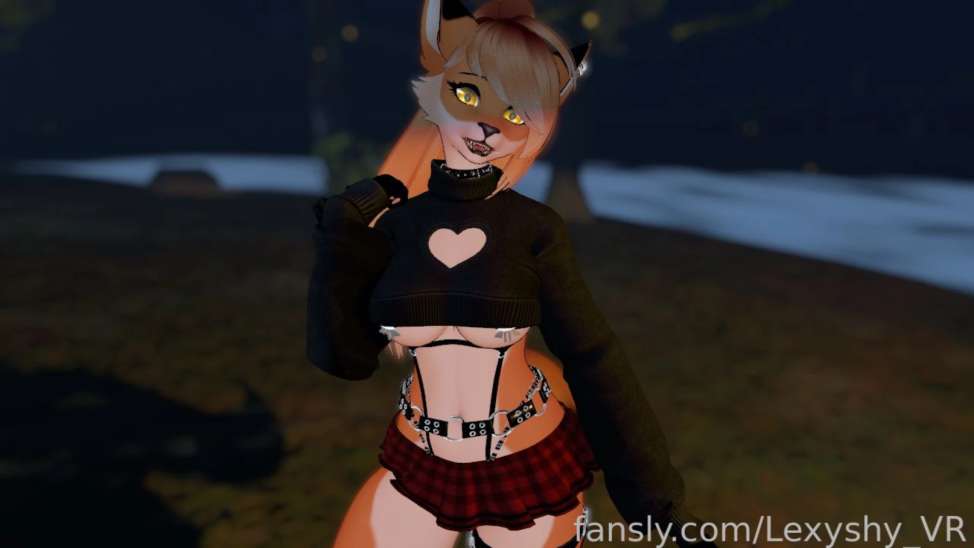 Owo furry arc hehe fyp furry anime vr lexyshy 3d vtuber selectivemute 
