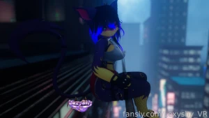 Pocket-sized puppy vr furry furrygirl vtuber 3d facetracking
