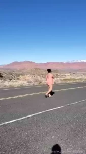 Busted on the freeway lol public public flashing big tits natural
