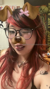 Tongue piercing bj from a nerdy emo girl hehe _ tip 10 for the full