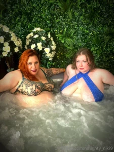 The waters hot and so are we