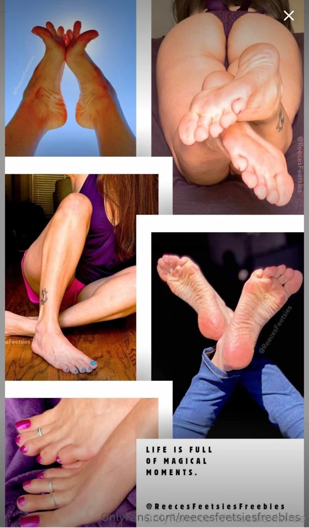 This milf reecesfeetsiesfreebies will sweep you off your feet with part 4 