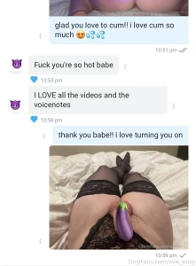 Sexting with me comes with videos voicenotes and loads of cum i always