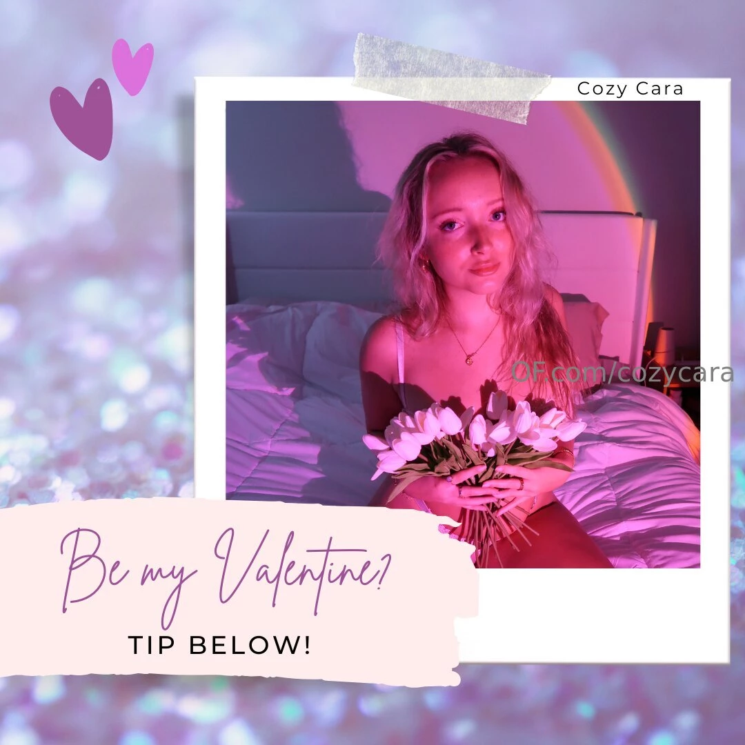 Will you be my valentine it s almost the most romantic day of the year 