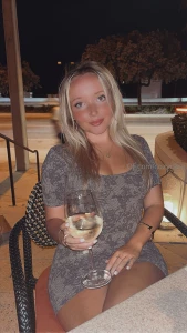 I had so much fun with you at dinner