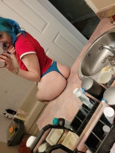 My hair was this colour less than a month ago blue fades so fast