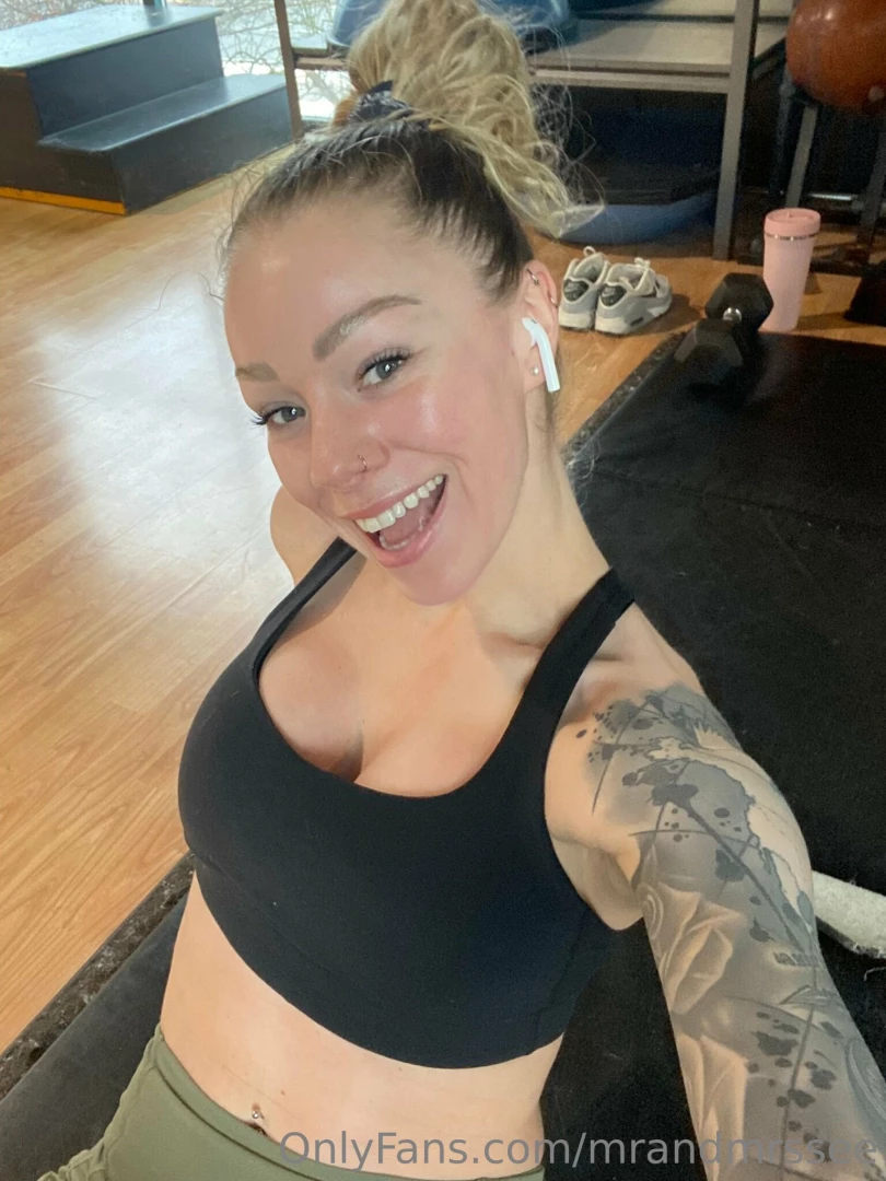 Love getting my sweat on 