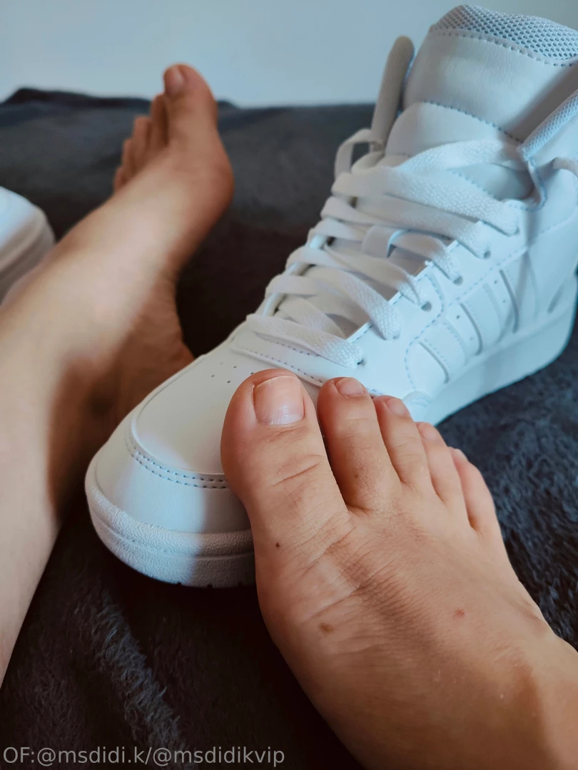 Adidas and nude feet free available on my vip msdidikvip part 3 