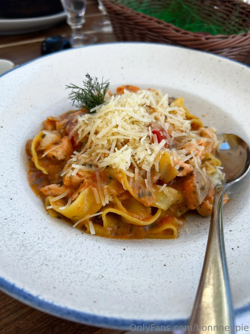 I absolutely adore eating and one of my favorite dishes is pasta what 