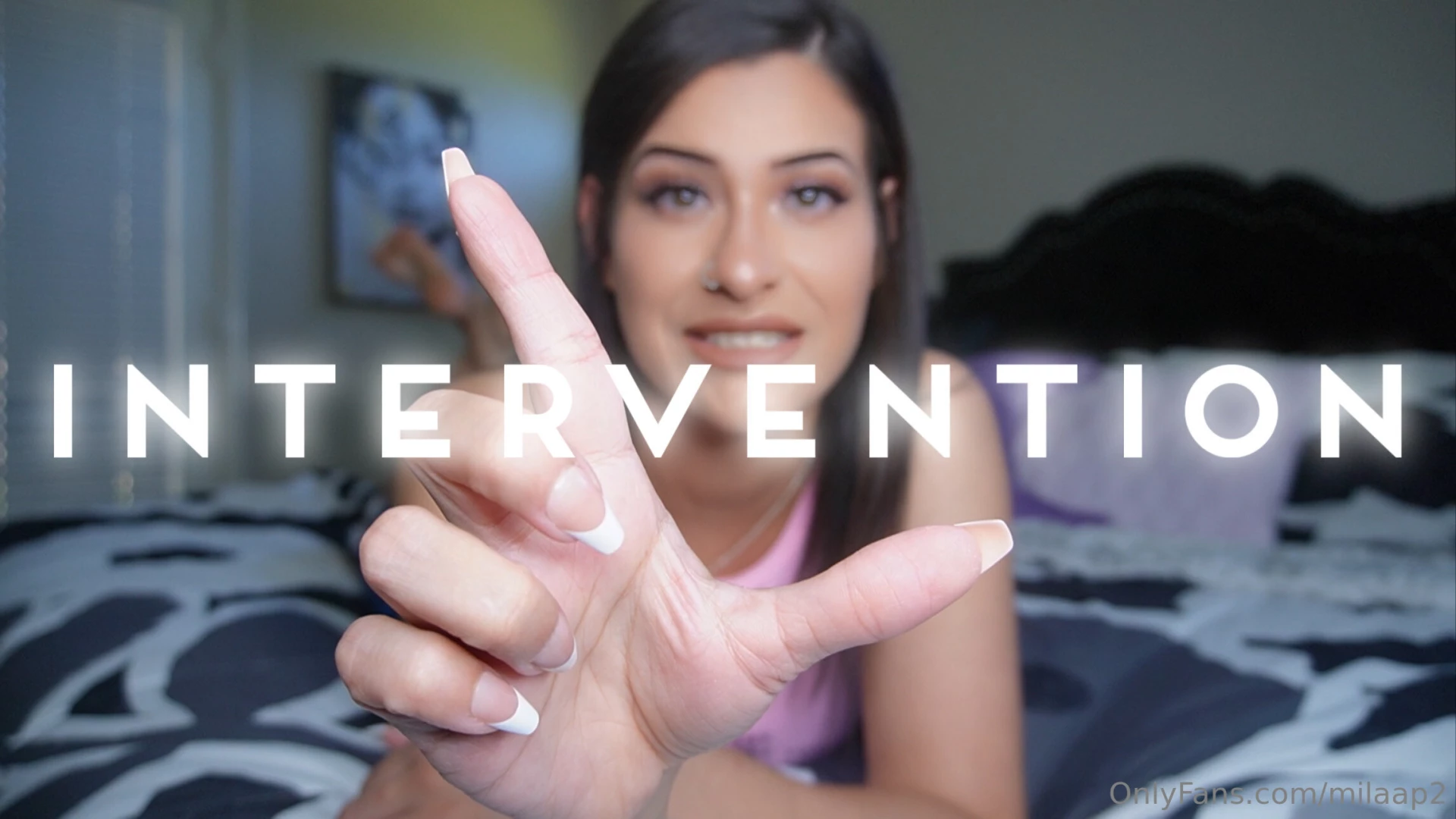 Intervention - this is an intervention and a necessary one at that you 