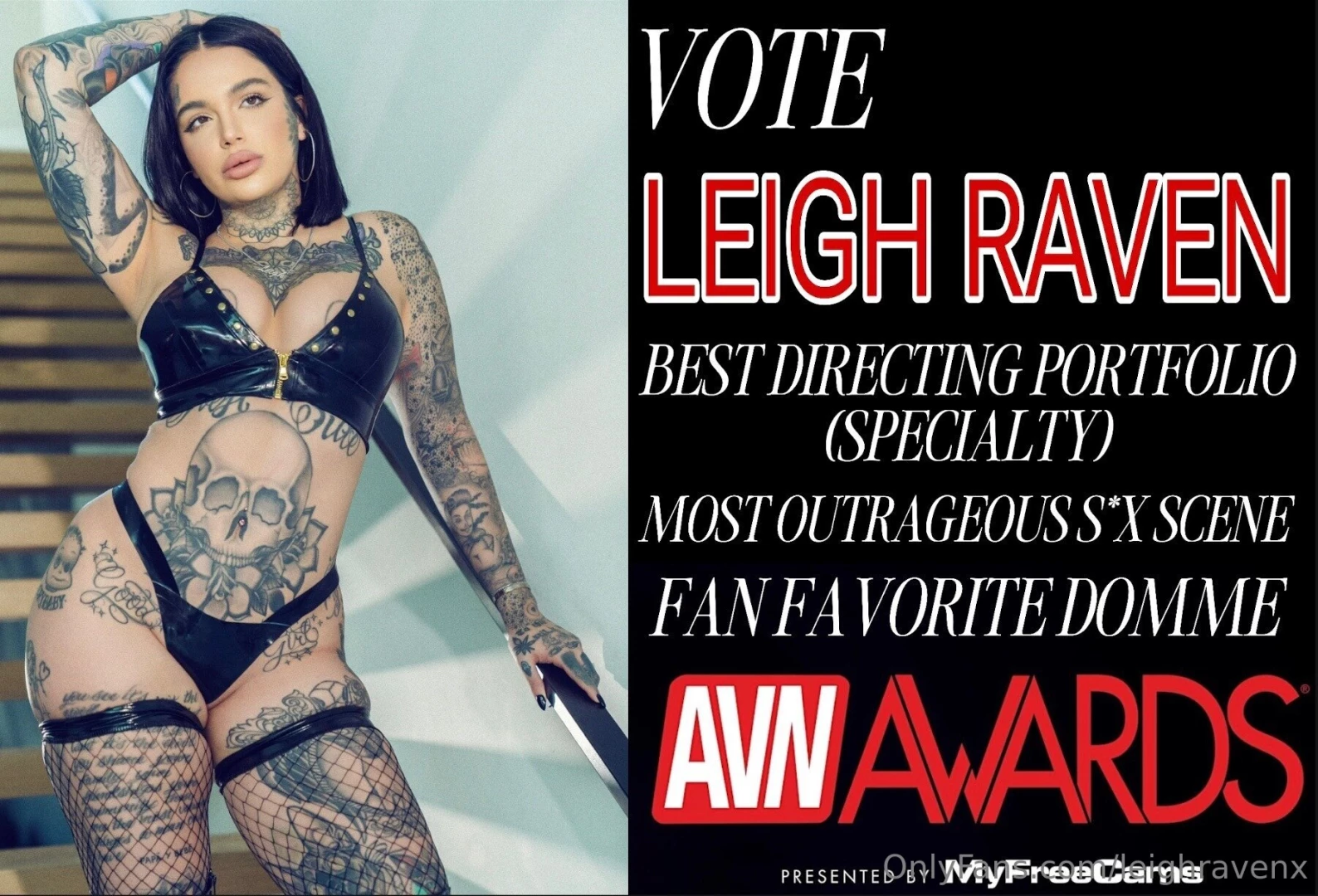 Make sure to vote for mistress baby daily https avn com awards voting 