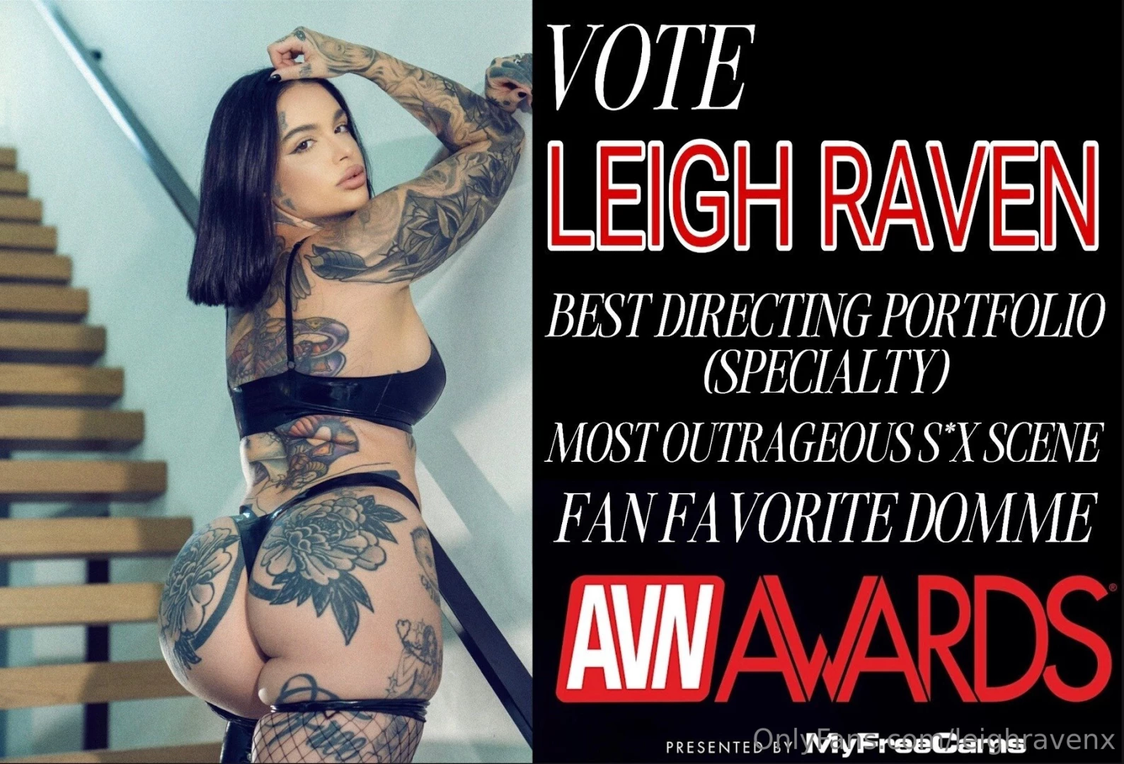 Make sure to vote for mistress baby daily https avn com awards voting part 1 