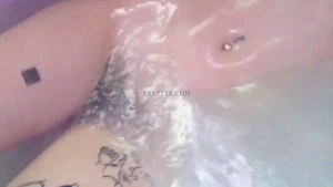 In the bath more free videos at https allmylinks com lucyxxxbot
