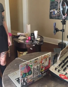 Want to see me tattoo my girlfriend in our underwear message me gt part 2