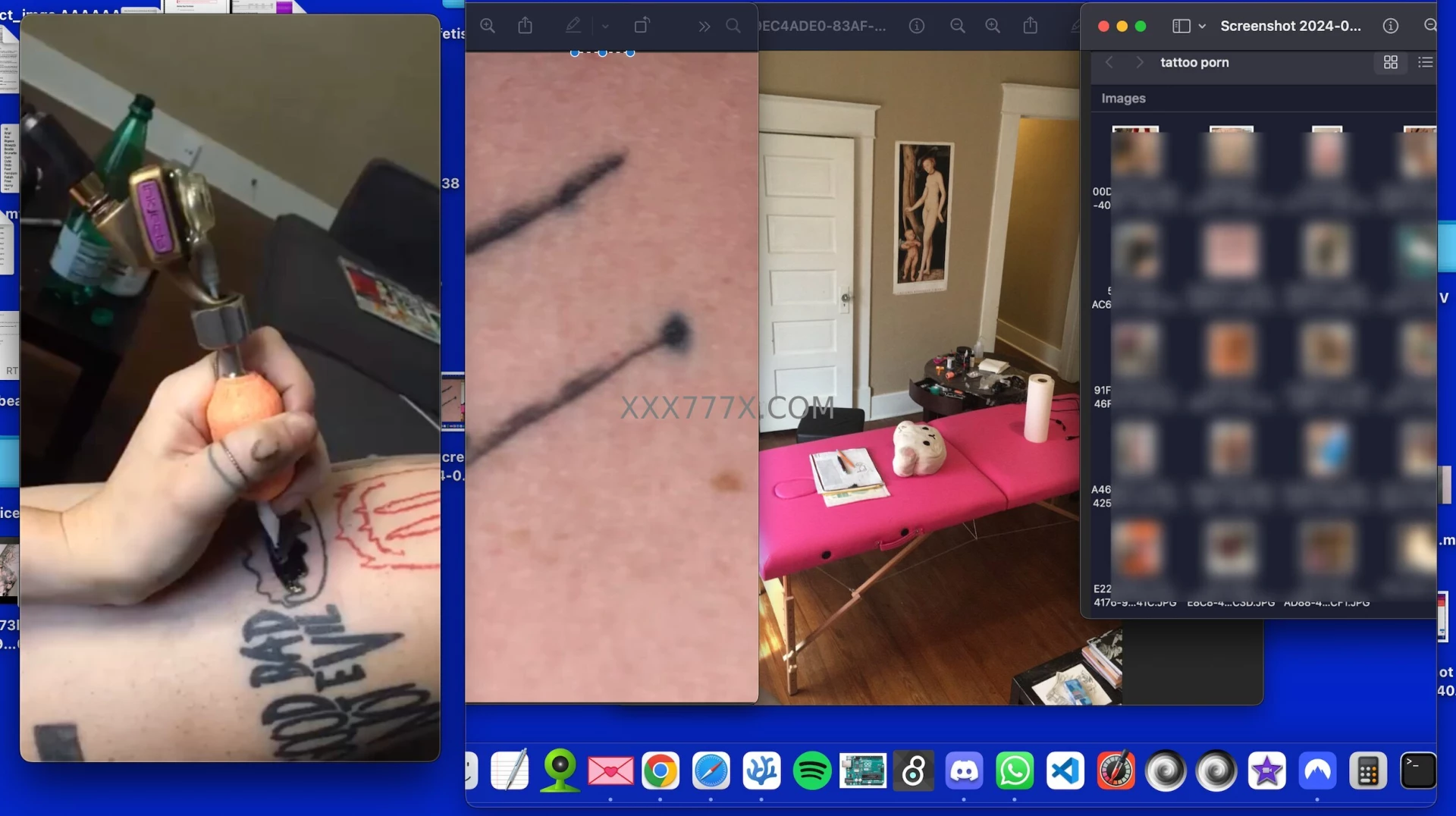 New tattoo porn video tip any amount to claim 
