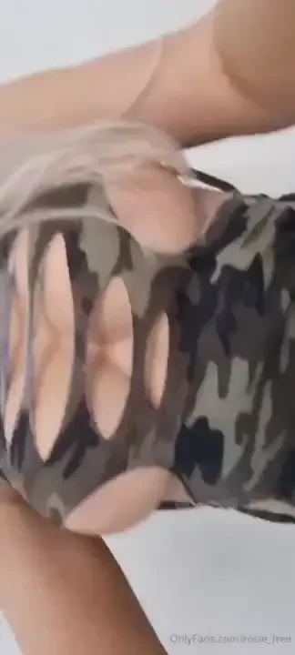 God damn got a hole in my dress 