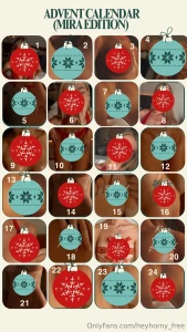 Merry christmas darling today s the grand finale of my advent calendar part 1