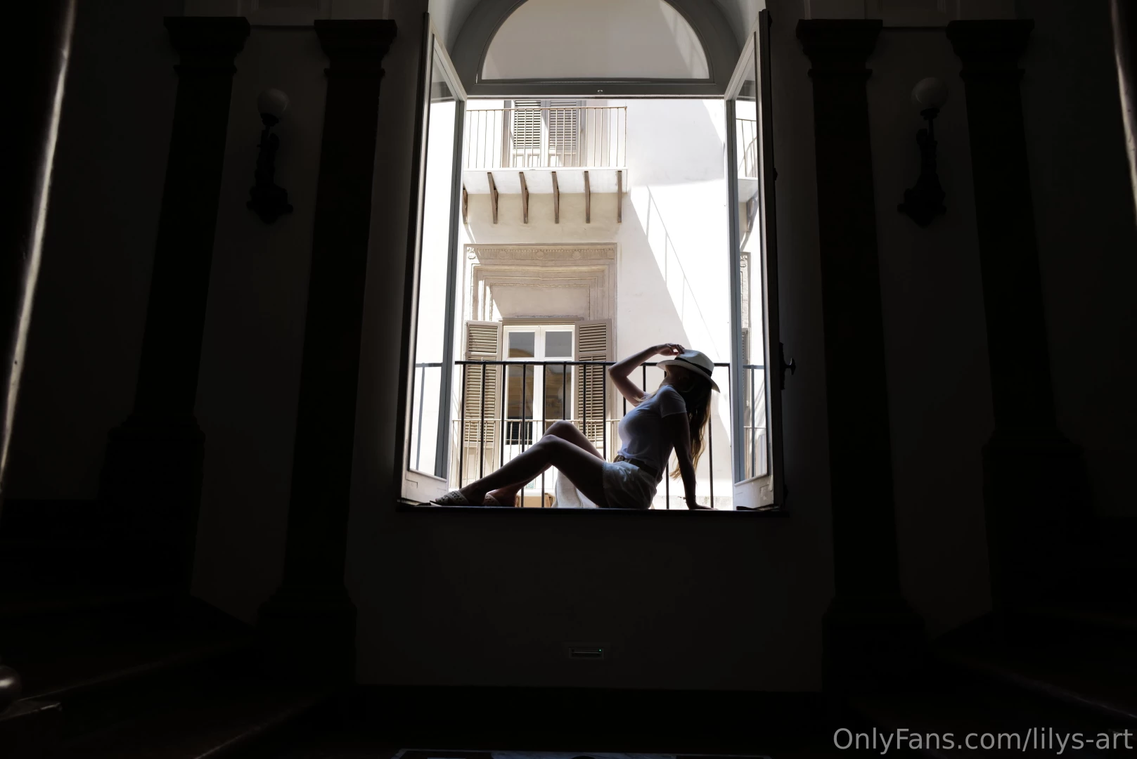 Just a little too comfortable in this pose 