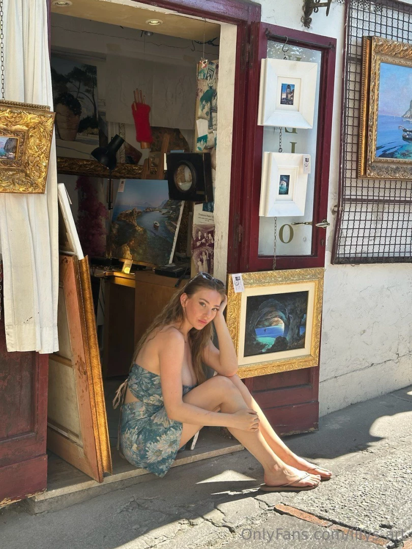 The painting s a classic but i think i m the real work of art 