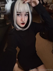 Not sure how i feel about this black dress what do you think part 1