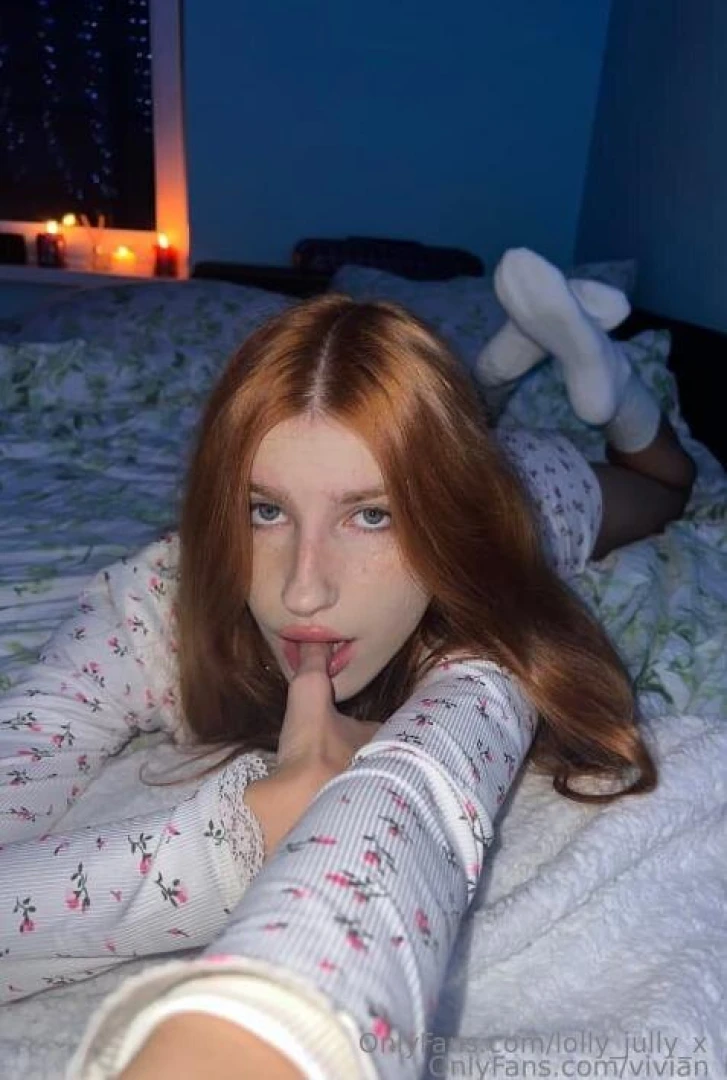 Free subscription today only this fiery redhead in a flirty skirt is part 78 