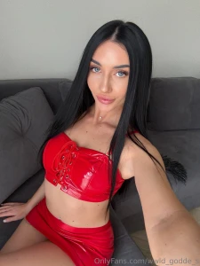 Red latex tightly covers my power you re already aroused by the mere