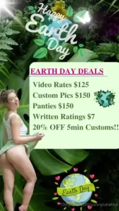Happy earth day celebrate with me with some limited time deals