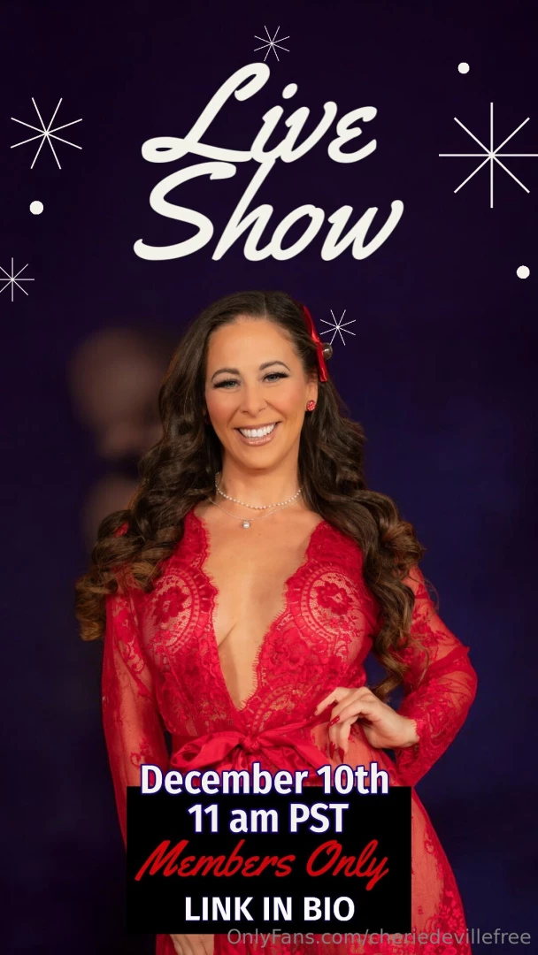 Join me live tomorrow 11 00 am pst on my vip onlyfans page i can t 