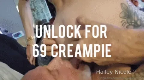 Wanna see me get a creampie after 69 