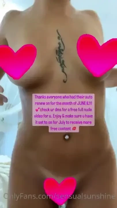 Thanks everyone who had their auto renew on for the month of june ily 