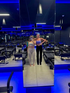 Workout class with brunchbabe