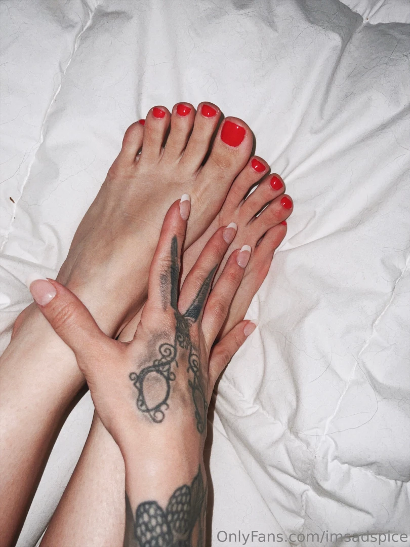 Got my toes painted 