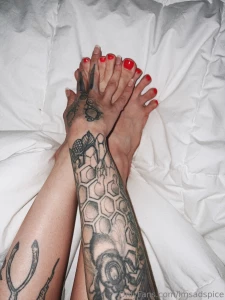 Got my toes painted part 2