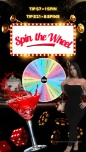 Spin the wheel do you feel lucky today only test your luck and tip 7 part 1