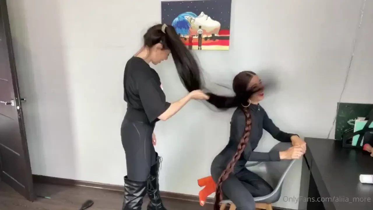 Share with you a small preview of my newest long hair video with 